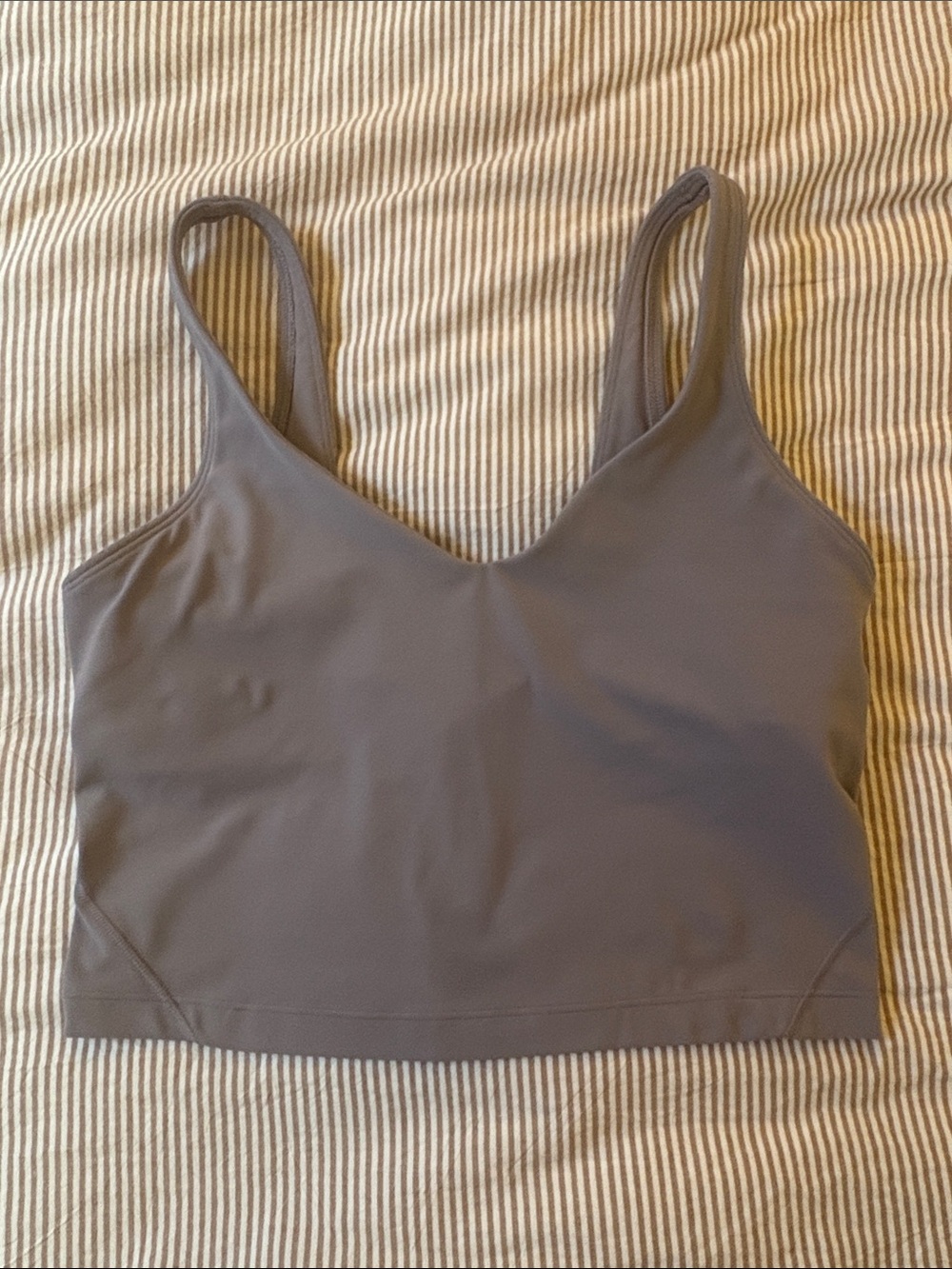 Lululemon Align Crop Tank Violet Verbena 8 EUC
